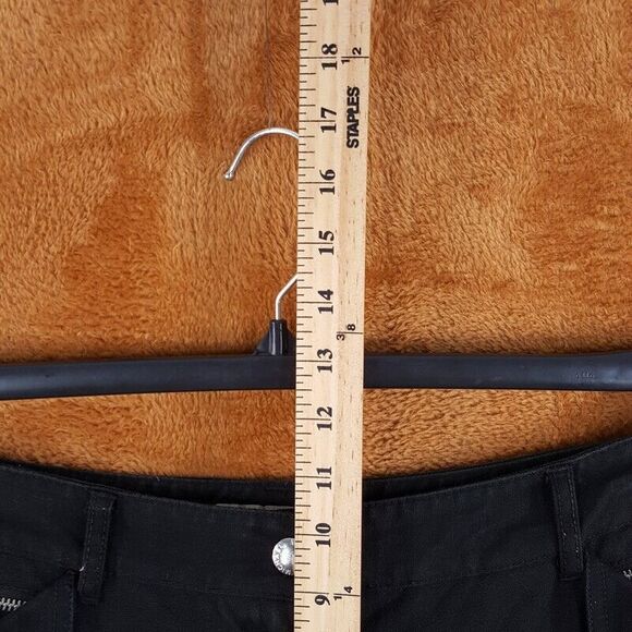 MICHAEL KORS Womens Pants Size 12 Black Chino Bootcut Zipper Pockets - Picture 6 of 9